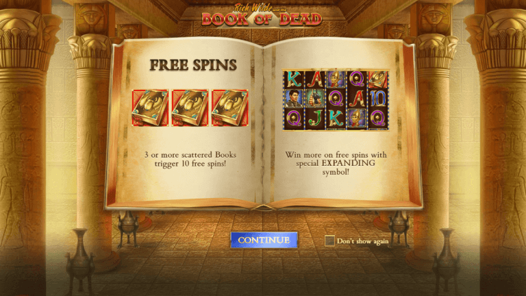 Free Spins Book Of Dead