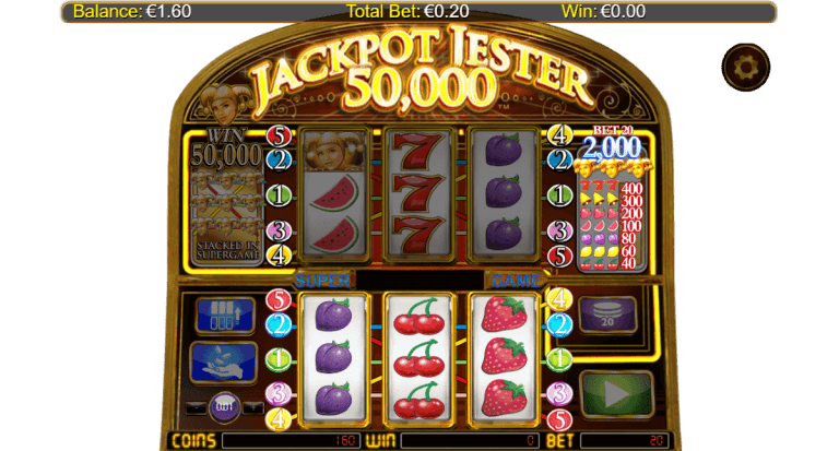 Jackpot Jester 50.000 Bonus