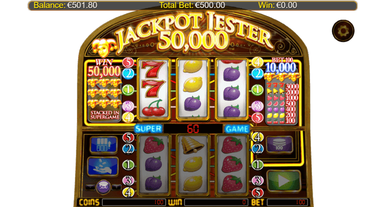 Jackpot Jester 50.000 Gratis Spins