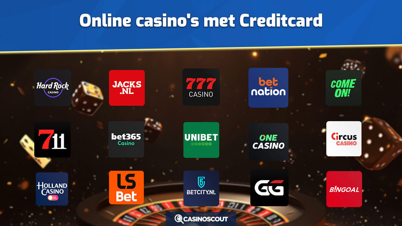 online casino's met creditcard