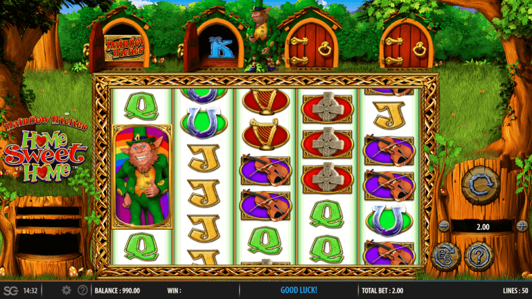 Rainbow Riches Home Sweet Home Gratis Spins
