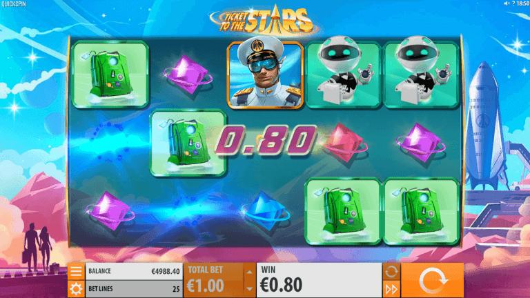 Ticket To The Stars Gratis Spins