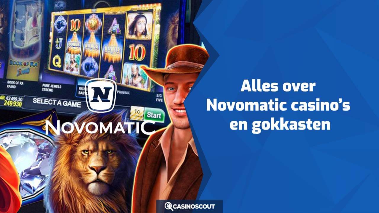 Alles over Novomatic casino’s en gokkasten logo
