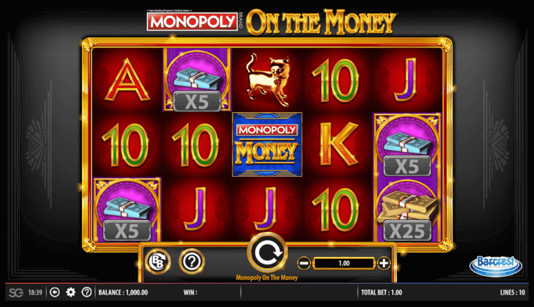 Monopoly on the Money Gratis Spins