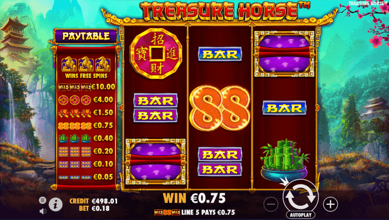 Treasure Horse Gratis Spins