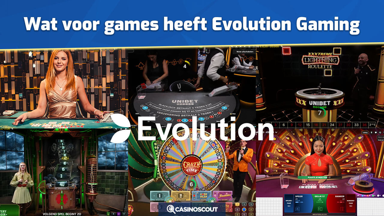 evolution gaming live games