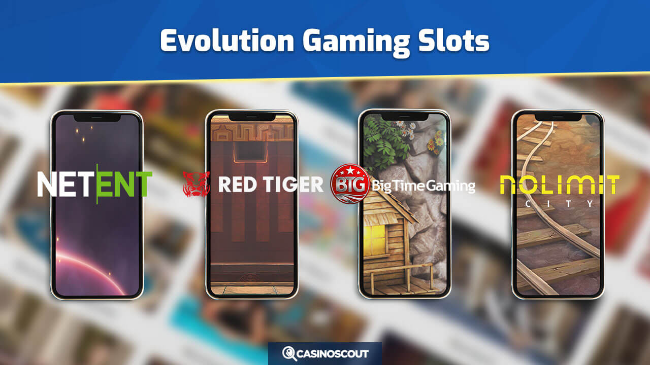 evolution gaming slots spelontwikkelaars