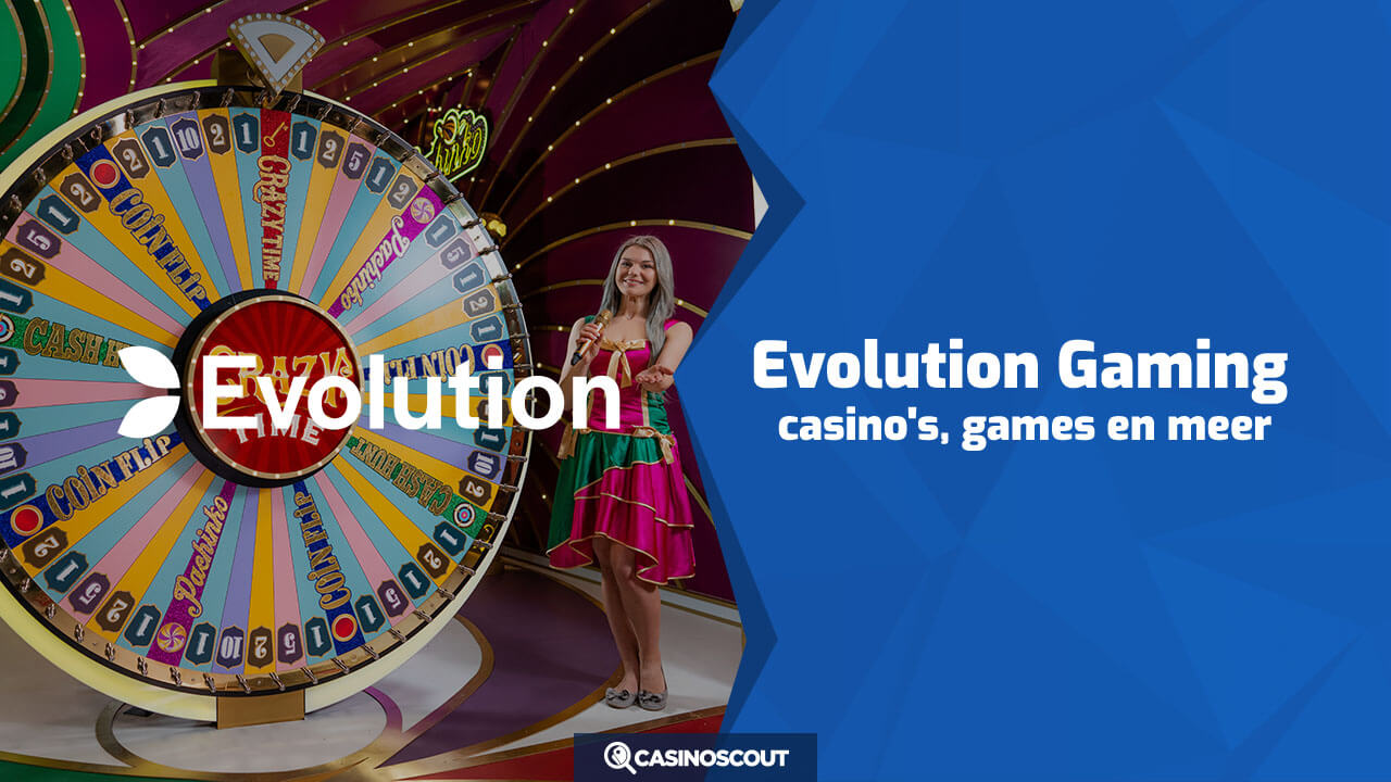Evolution Gaming: casino’s, games en meer logo