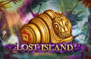 Lost Island logo achtergrond