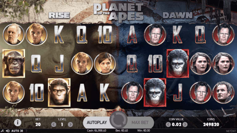 Planet Of The Apes Gratis Spins
