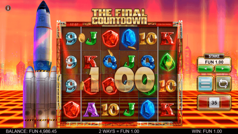 The Final Countdown Gratis Spins