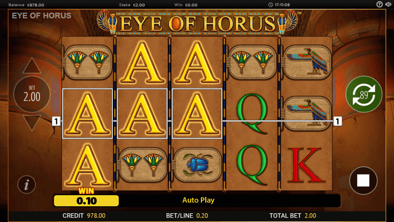 Eye Of Horus Bonus