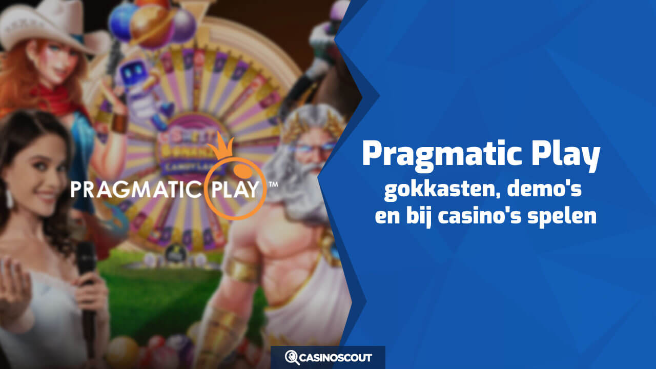 Pragmatic Play: slots, demo’s en bij casino’s spelen logo