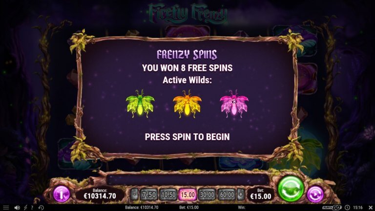 Firefly Frenzy Bonus