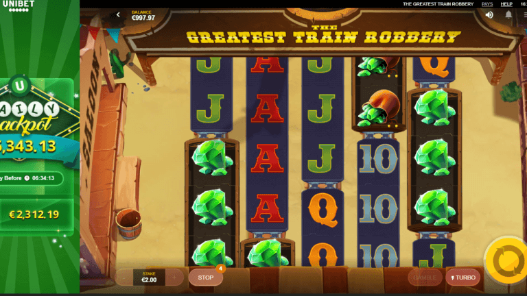 The Greatest Train Robbery Gratis Spins