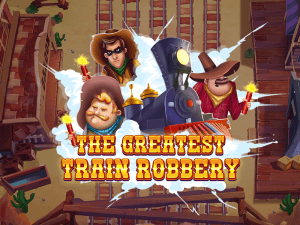 The Greatest Train Robbery logo review