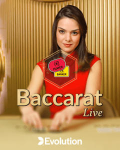 Live baccarat logo review