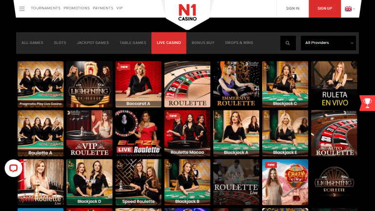 N1 casino online casino