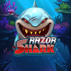 Razor Shark logo achtergrond