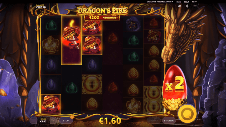 Dragon’s Fire Megaways Bonus