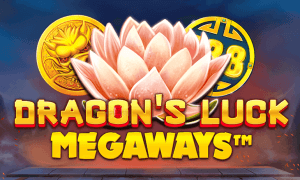 Dragon’s Luck Megaways logo achtergrond