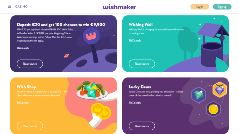 Wishmaker Casino Screenshot 2