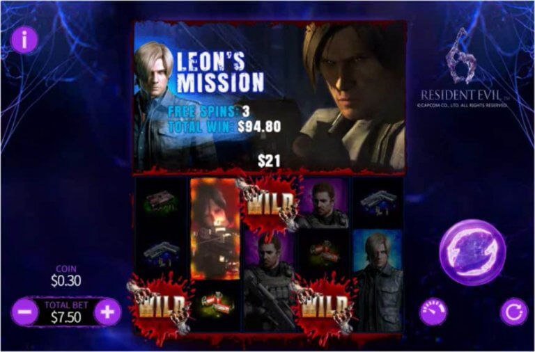 Resident Evil 6 Gratis Spins