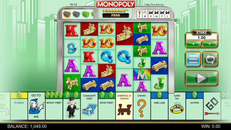 Monopoly Megaways Gratis Spins