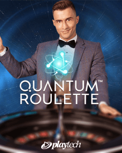 Quantum roulette logo achtergrond