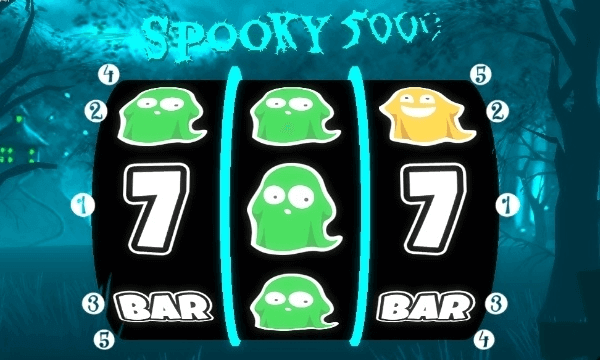1 cent Spooky 5000