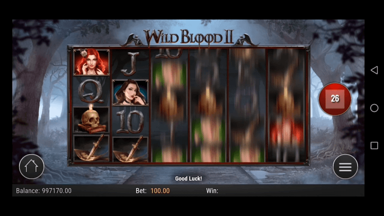 Wild Blood 2 Gratis Spins