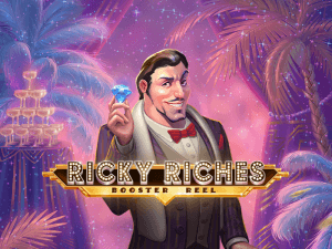 Ricky Riches Booster Reel logo achtergrond