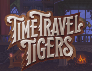 Time Travel Tigers logo achtergrond