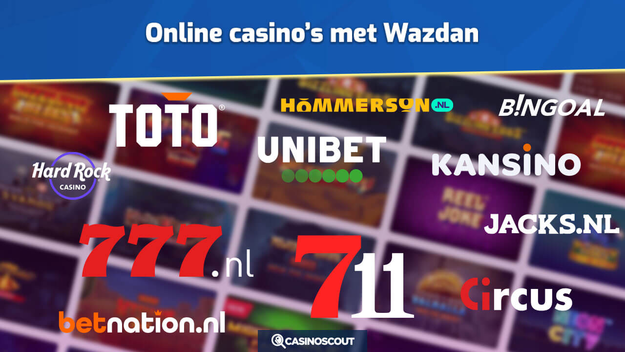 Online casino's met Wazdan