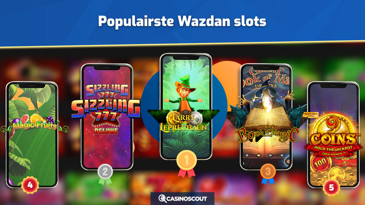 populairste slots van Wazdan