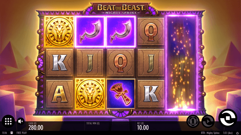 Beat The Beast: Mighty Sphinx Gratis Spins