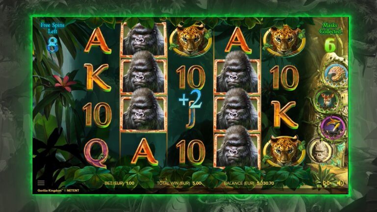 Gorilla Kingdom Bonus