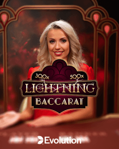 Lightning Baccarat logo review