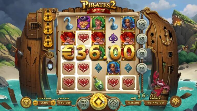 Pirates 2: Mutiny Bonus