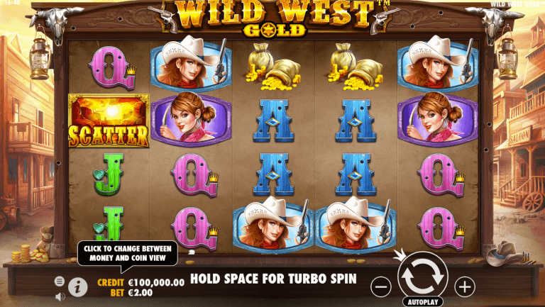 Wild West Gold Gratis Spins