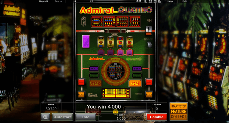 slot machines online admiral quattro