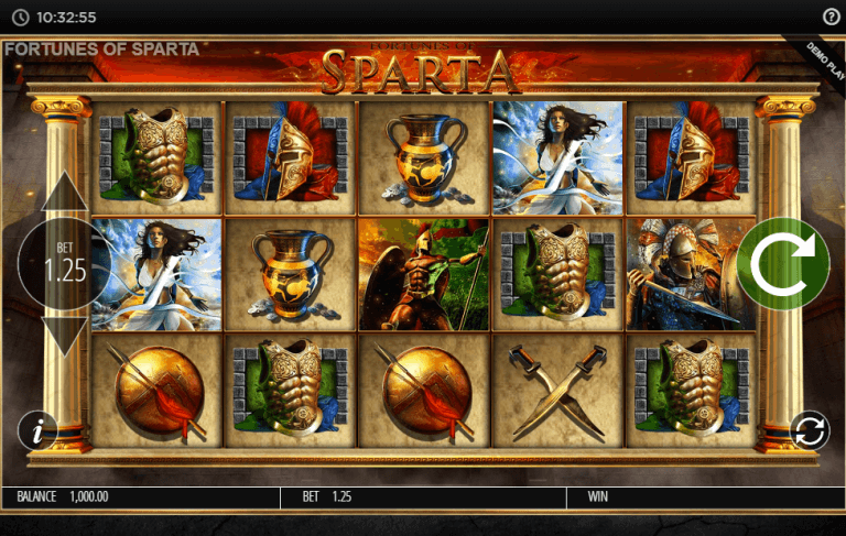 Fortunes Of Sparta Bonus