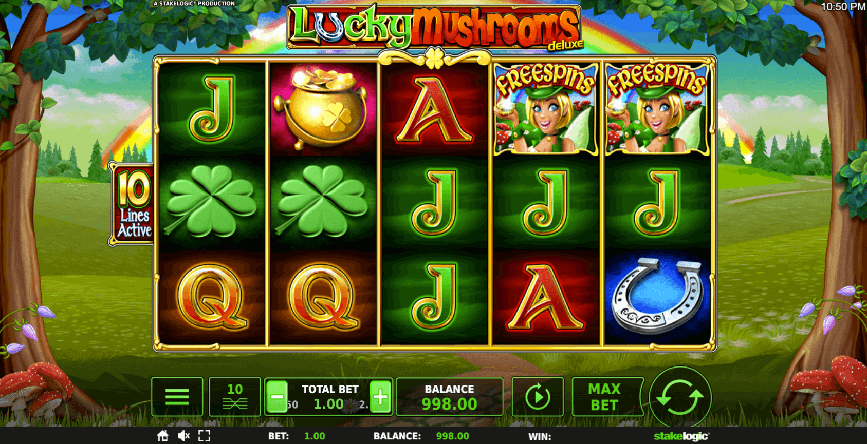 Lucky Mushrooms Deluxe Review
