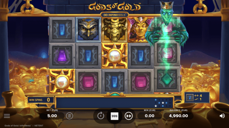 Gods Of Gold INFINIREELS Gratis Spins