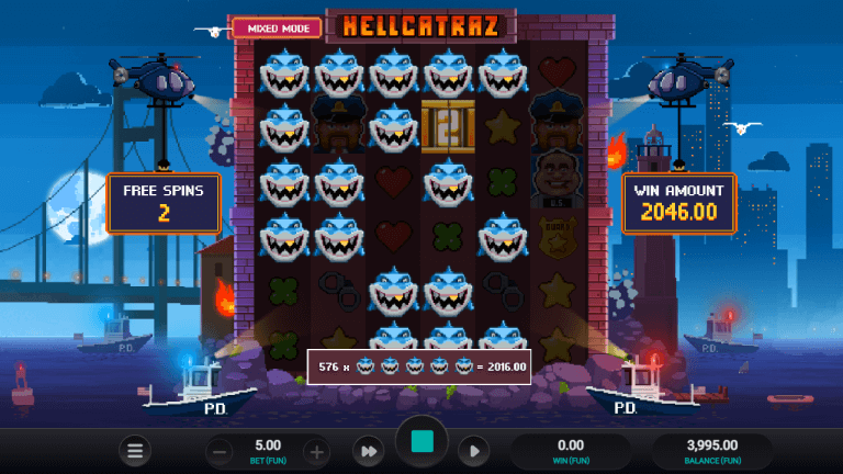 Hellcatraz Gratis Spins