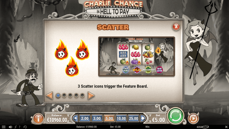 Charlie Chance In Hell To Pay Gratis Spins