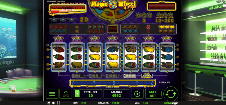 Magic Wheel 4 Player Bonus