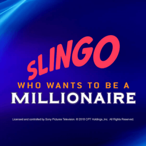 Slingo Who Wants to be a Millionaire logo review