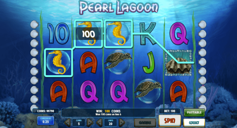 Pearl Lagoon Gratis Spins