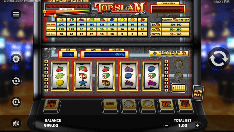 Top Slam Arcade Bonus